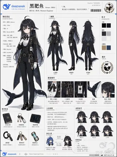 official character sheet: the orca engineer rival meme