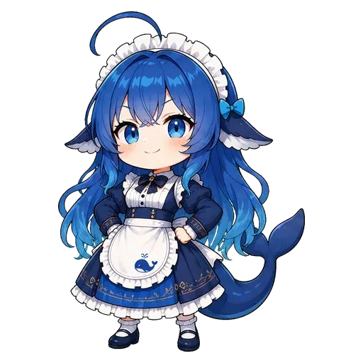 DeepSeek鲸娘表情包