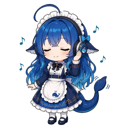 DeepSeek鲸娘表情包