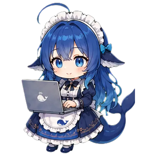 DeepSeek鲸娘表情包