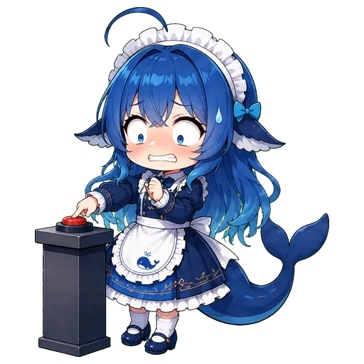 DeepSeek鲸娘表情包