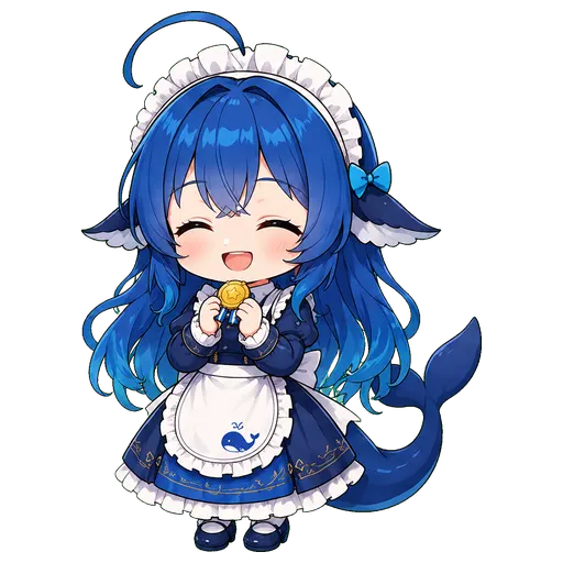 DeepSeek鲸娘表情包