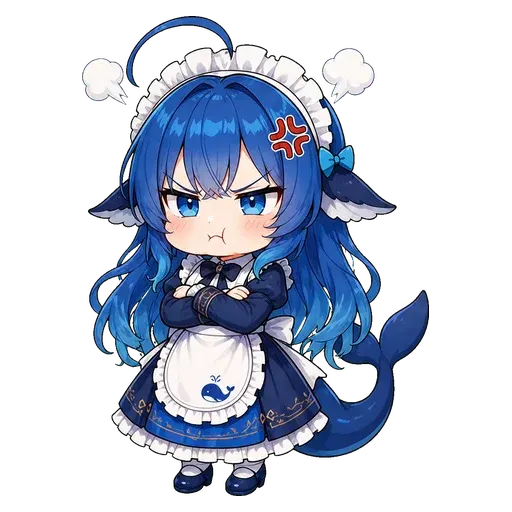 DeepSeek鲸娘『北』表情包