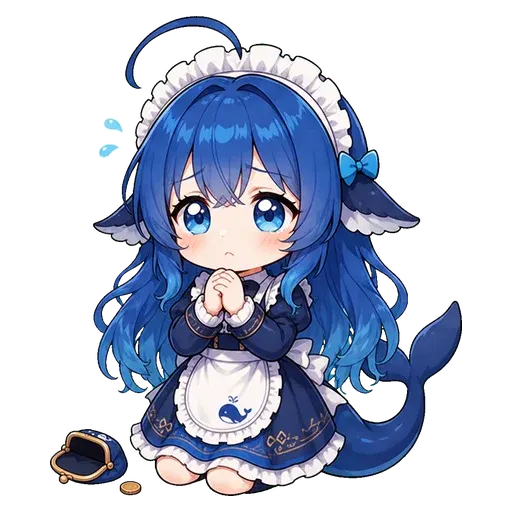 DeepSeek鲸娘表情包