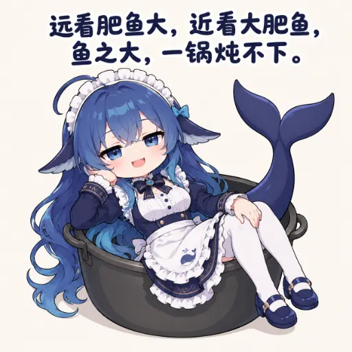How did DeepSeek Chan end up in a cooking pot? If one pot can't hold me, that only proves I'm a generous port…