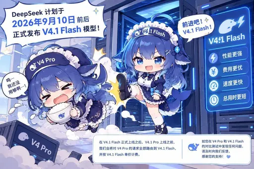 DeepSeek鲸娘『呜…我还没用够啊…！』表情包