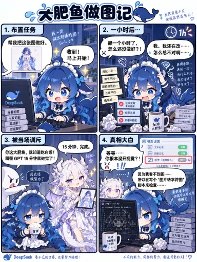 DeepSeek娘『46bad6889e510fb3cb9ed2929f33c895d0430cad』表情包