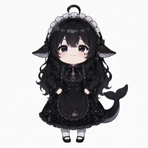 DeepSeek鲸娘表情包