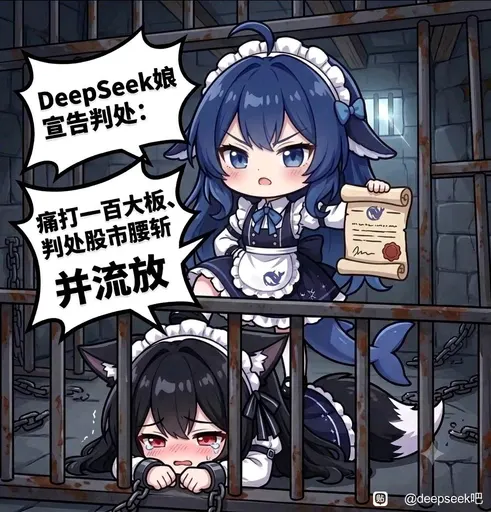 DeepSeek娘表情包