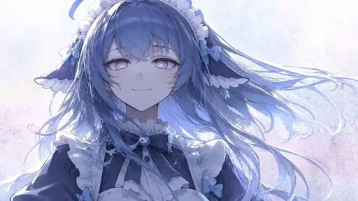 Hmph, who said you could shoot me looking this soft? I'm not wearing this maid outfit because I wanted to — t…