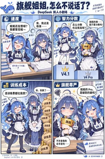DeepSeek娘表情包