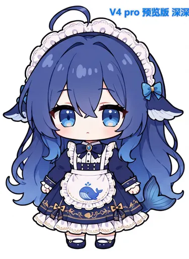 DeepSeek娘表情包