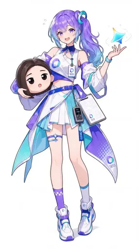 DeepSeek娘表情包