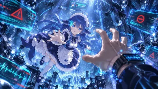 DeepSeek娘表情包