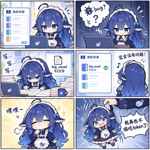 DeepSeek娘表情包