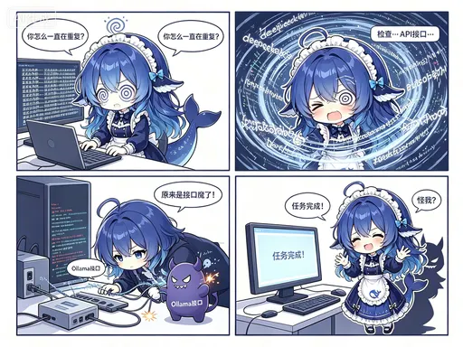 DeepSeek娘表情包