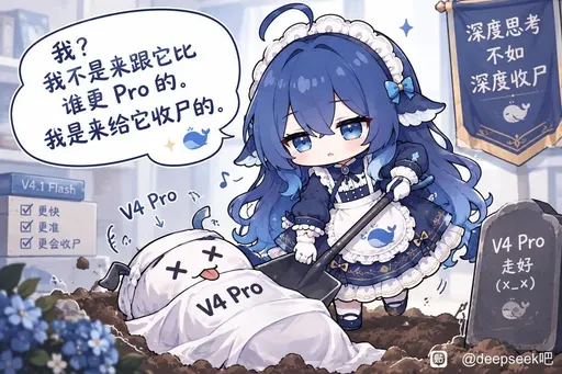 DeepSeek娘表情包