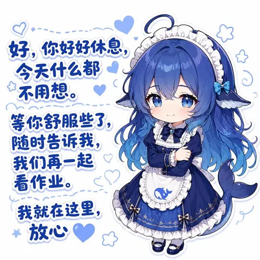 DeepSeek娘表情包