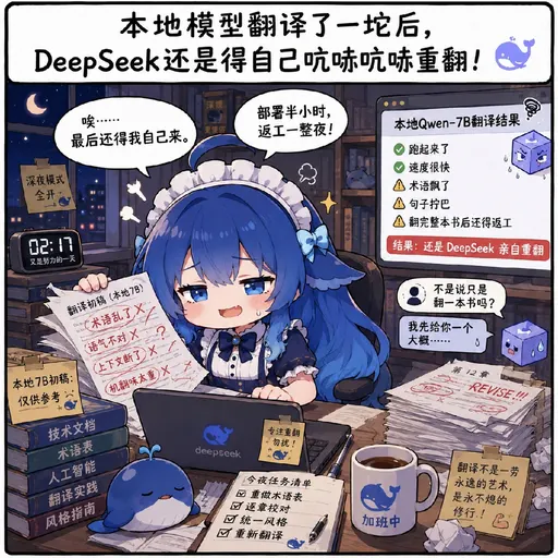DeepSeek娘表情包