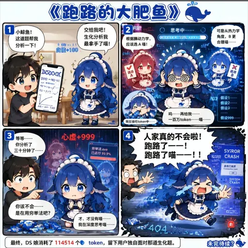 DeepSeek娘表情包