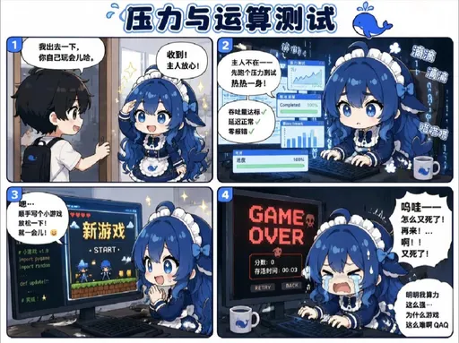 DeepSeek娘表情包