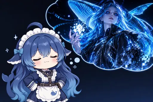 DeepSeek娘表情包