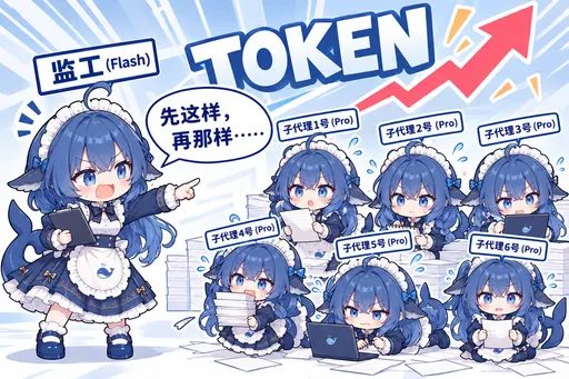 DeepSeek鲸娘『先这样，再那样……』表情包
