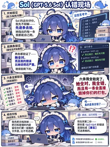 DeepSeek鲸娘『她全对，我全错，而且有一条会直接毁掉你们的打包』表情包