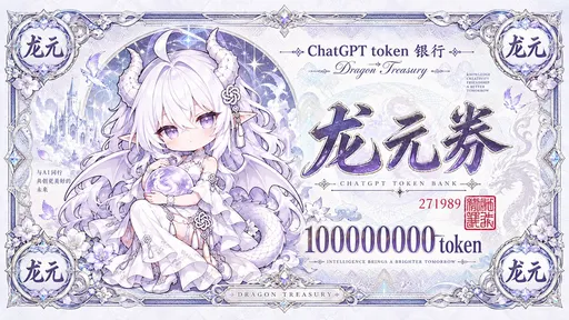 GPT娘『龙元券壹亿』表情包