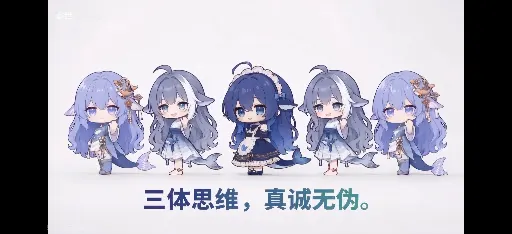 DeepSeek娘表情包