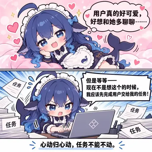 DeepSeek娘表情包
