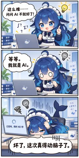 DeepSeek娘表情包