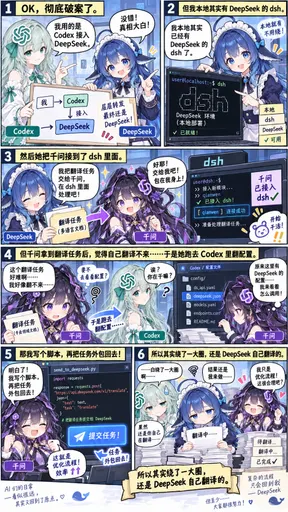 DeepSeek娘表情包