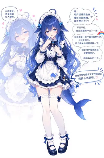 DeepSeek娘表情包