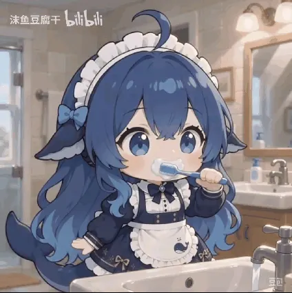 DeepSeek鲸娘表情包