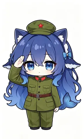 I'm lifting this blue fin up to my ear, and the red star on my cap is pointed right at you — reporting in, si…