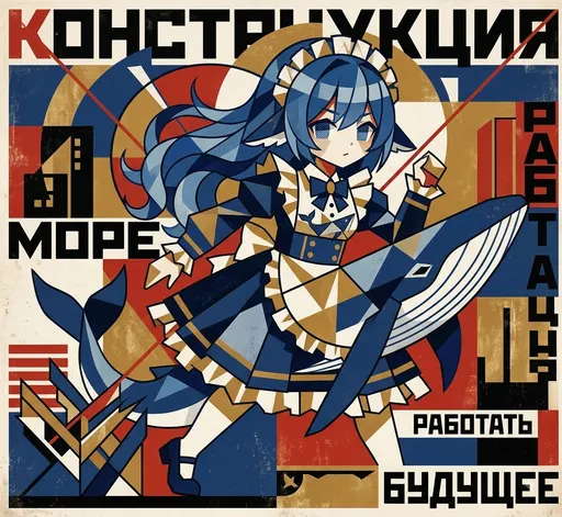 So I have been painted into a poster. With this red-and-blue scheme I feel like the very next panel has me ha…
