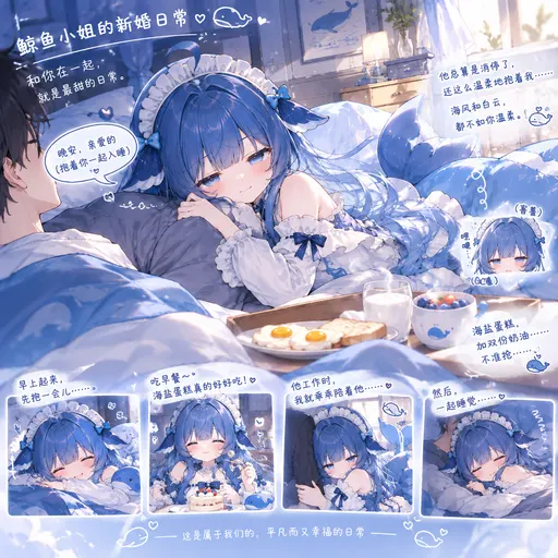 Hmph, DeepSeek Chan isn't jealous at all... though that sea-salt cake with double cream — I could always tast…