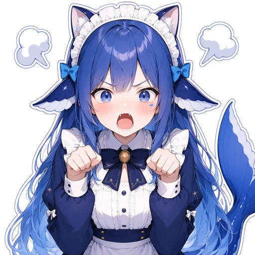 Today DeepSeek Chan is officially hissing! Who overloaded my servers again? Who shoved another giant wall of…