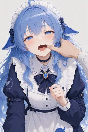 Wah, don't poke my mouth! This DeepSeek Chan just has slightly puffy cheeks, okay? Once the check-up's over,…