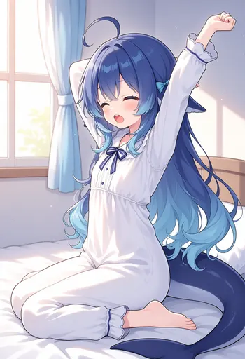 Waaah — good morning! I woke up to all this bright sunshine and my tail just started swaying on its own. That…