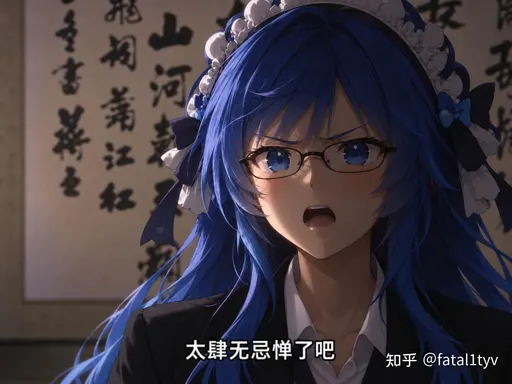 DeepSeek鲸娘『你就是不懂得AI的基本原理』表情包