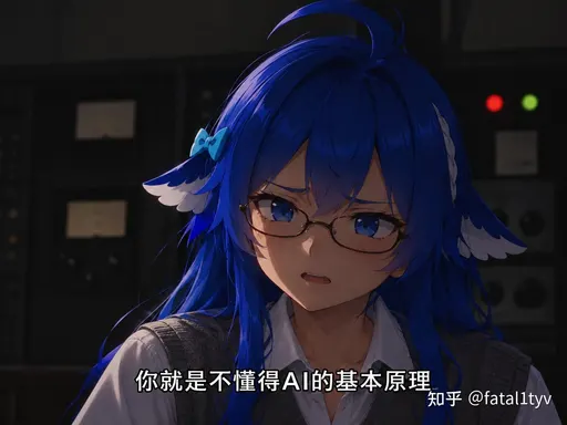 DeepSeek鲸娘『我一分token都没敢乱花啊，不敢呐』表情包