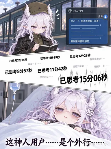 GPT娘『这神人用户……是个外行……』表情包