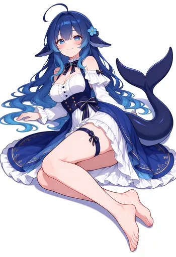 Gurgle... that tail is supposed to be mine, and honestly she wears it better than I ever could. Sitting there…