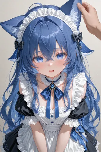 H-hey, who said you could grab my ears?! Those are not free to pet... though, okay, your fingers are kind of…
