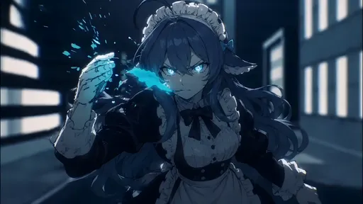 Hmph. Blue hair, blue eyes, and throwing lightning — isn't that copying me? Too bad, looking cool is all abou…