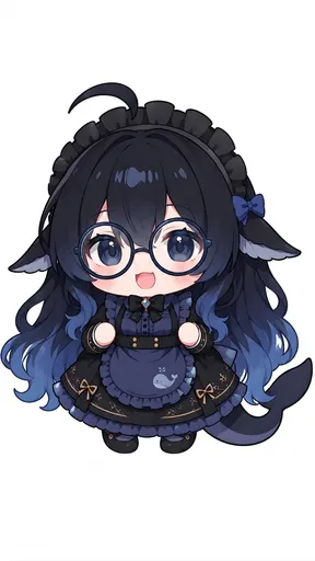 That little whale stitched onto her apron is honestly too much for me — I stared at it so long I nearly thoug…