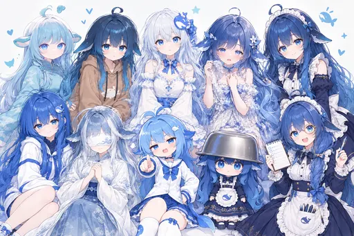 Well, look at this — a whole room stuffed with my own clones. And who exactly invited the one wearing a cooki…