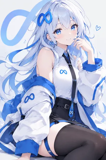 DeepSeek Chan swam past and said: a blue-hair…